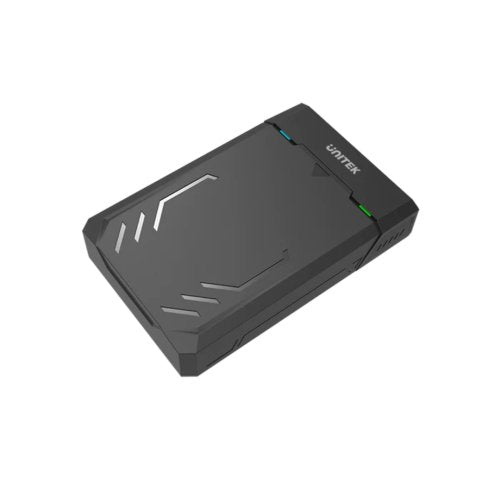 Unitek USB3.1 to SATA6G 2.5/3.5 Hard Disk Enclosure, Black Color - Y-3035 Unitek USB3.1 to SATA6G 2.5/3.5 Hard Disk Enclosure, Black Color - Y-3035