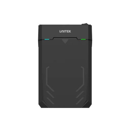 Unitek USB3.1 to SATA6G 2.5/3.5 Hard Disk Enclosure, Black Color - Y-3035