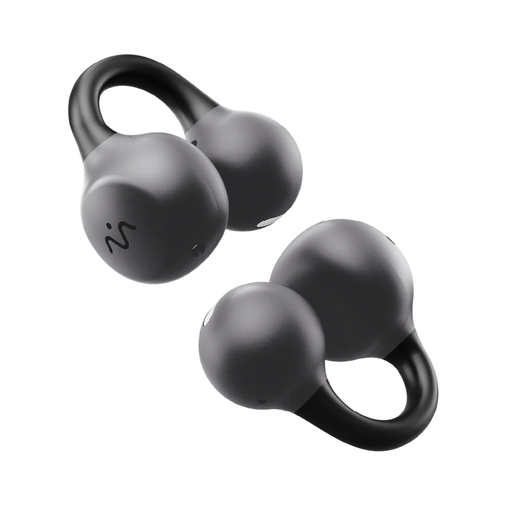 Momax 1-Vibe Clip Mini True Wireless ENC Clip-on Earbuds - Black