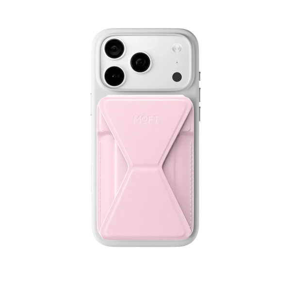MOFT Snap-On iPhone Stand & Wallet (MOVAS)- Light Pink MOFT Snap-On iPhone Stand & Wallet (MOVAS)- Light Pink