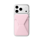 MOFT Snap-On iPhone Stand & Wallet (MOVAS)- Light Pink