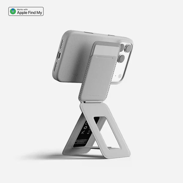 MOFT Trackable Tripod Wallet - White
