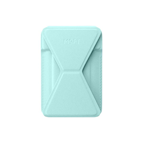 MOFT Snap-On iPhone Stand & Wallet (MOVAS) - Aqua MOFT Snap-On iPhone Stand & Wallet (MOVAS) - Aqua