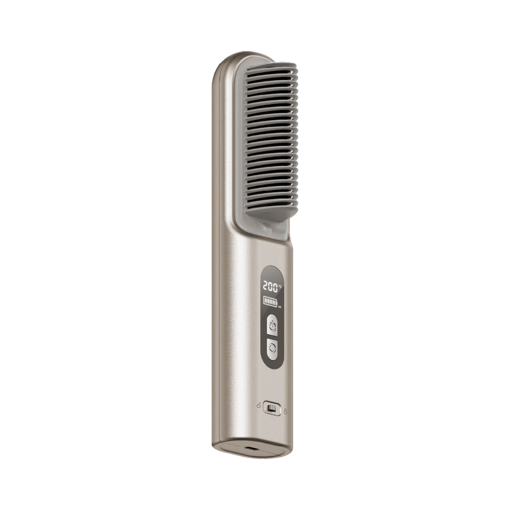 Momax 1-Care Sleek Travel Cordless Negative Ion Hair Straightening Brush Momax 1-Care Sleek Travel Cordless Negative Ion Hair Straightening Brush