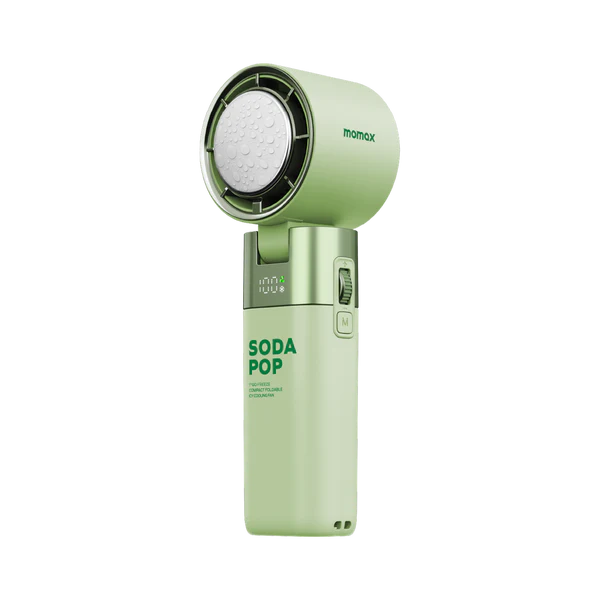 Momax 1°Go Freeze Compact Foldable Icy Cooling Fan - Green