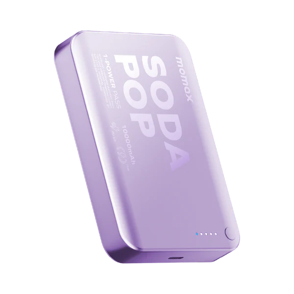Momax 1-Power Pass 10000mAh Magnetic Wireless Power Bank