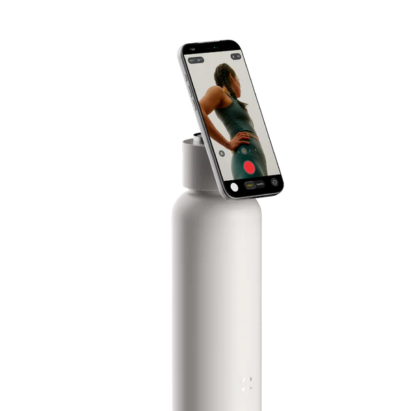 Momax 1-Vibe Bottle Magnetic Wireless Speaker Flask - White