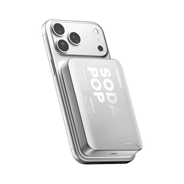 Momax 1-Power Pass 10000mAh Magnetic Wireless Power Bank Momax 1-Power Pass 10000mAh Magnetic Wireless Power Bank