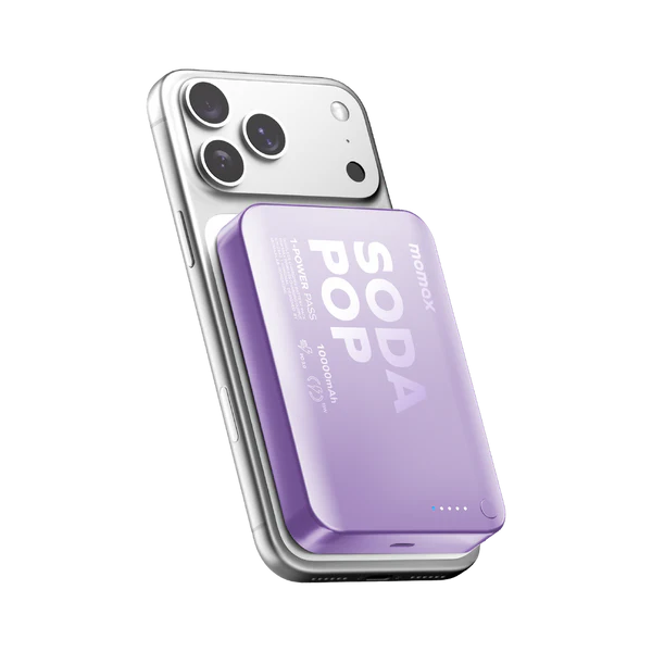 Momax 1-Power Pass 10000mAh Magnetic Wireless Power Bank