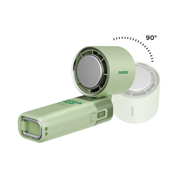 Momax 1°Go Freeze Compact Foldable Icy Cooling Fan - Green