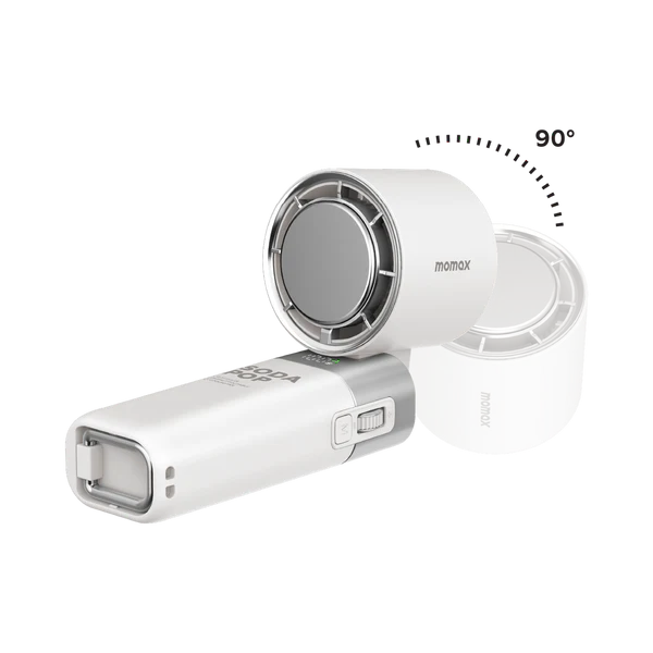 Momax 1°Go Freeze Compact Foldable Icy Cooling Fan - White