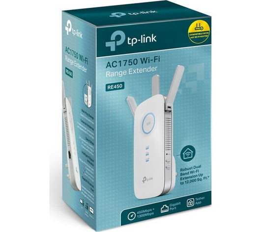 TPLink AC1750 Wi-Fi Range Extender RE450