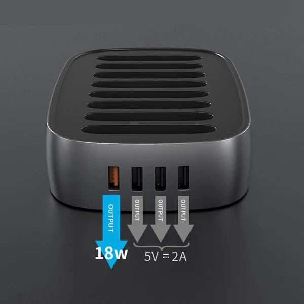 WST 8-in-1 Power Bank Station – Black