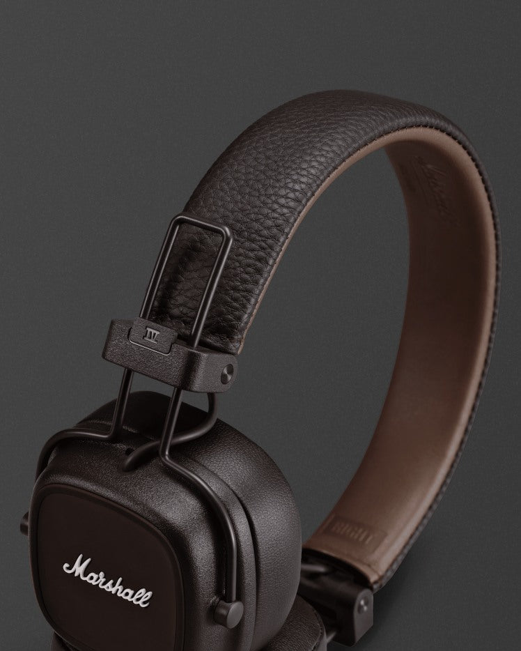 Marshall Major IV Brown Wireless Bluetooth Headphones