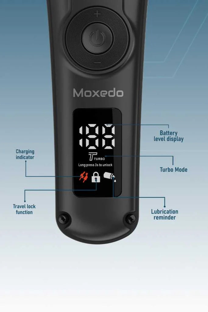 Moxedo Clivra Cordless Hair Trimmer (HT013) Black