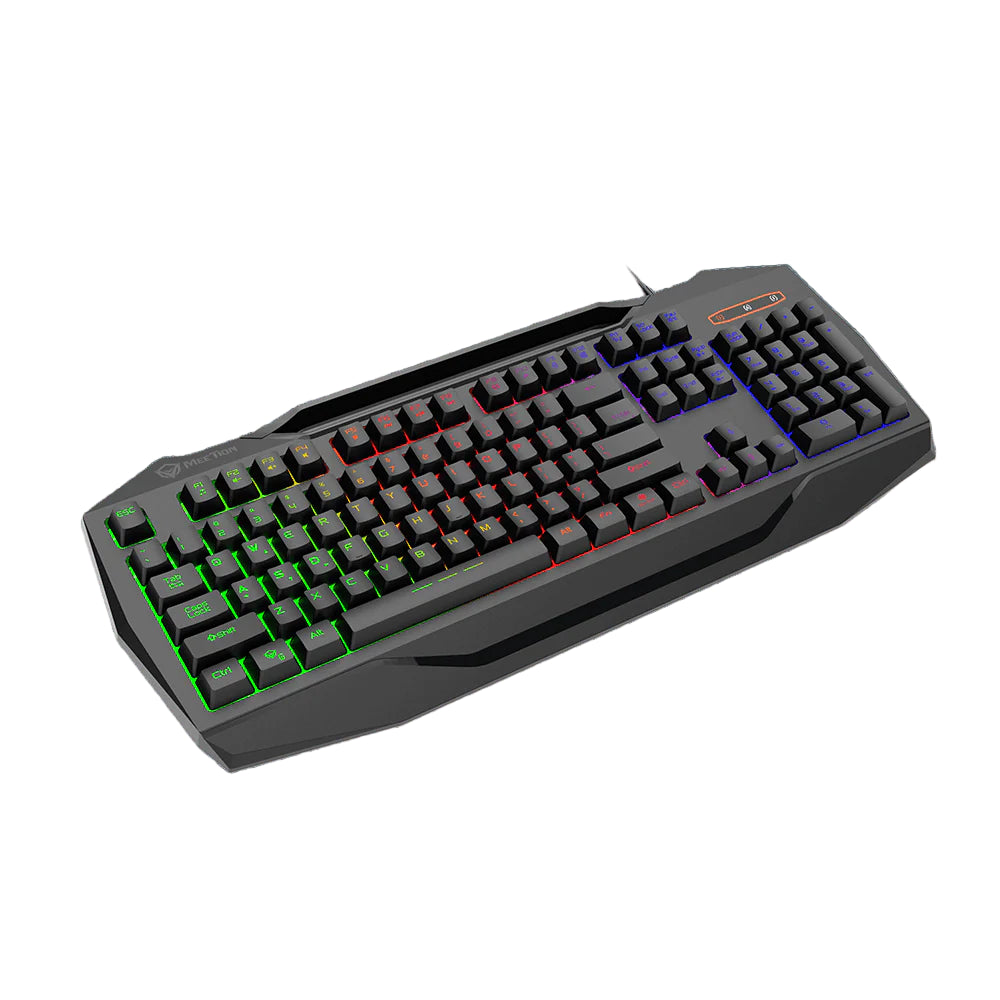 MeeTion C490 4 in 1 Gaming Kit with mouse, English/Arabic keyboard, headset, and mousepad – Qatar delivery