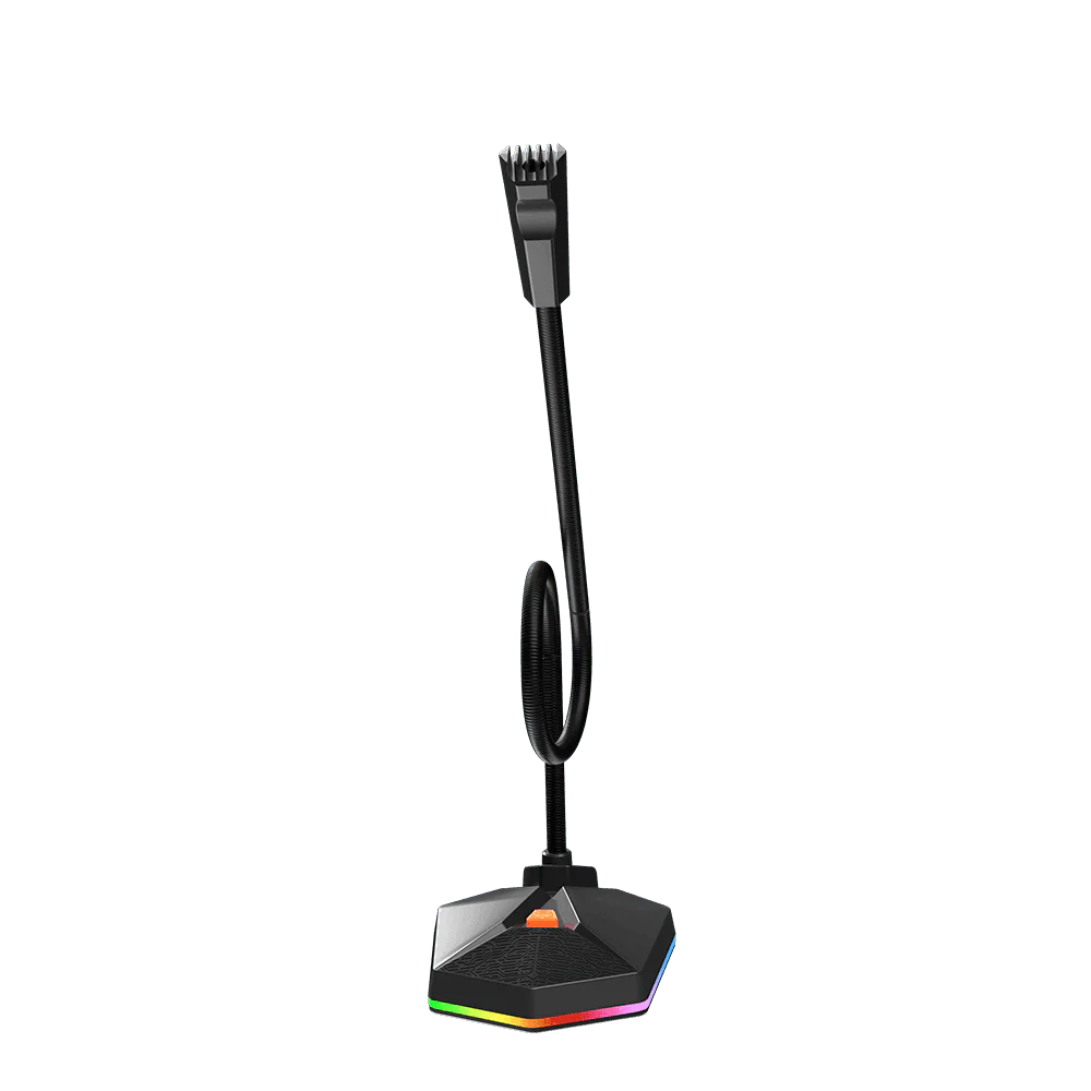 MeeTion MC13 Wired Conference Gooseneck Microphone – Black