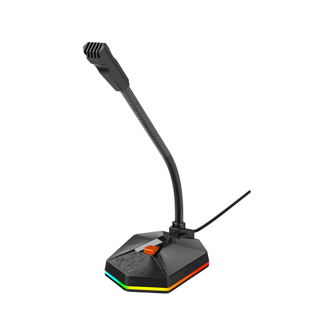 MeeTion MC13 Wired Conference Gooseneck Microphone – Black