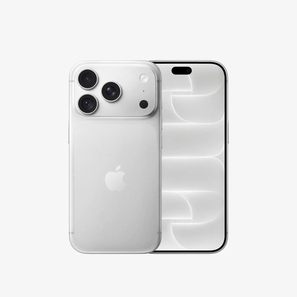 Apple iPhone 18 Pro 512GB in Silver, front and back