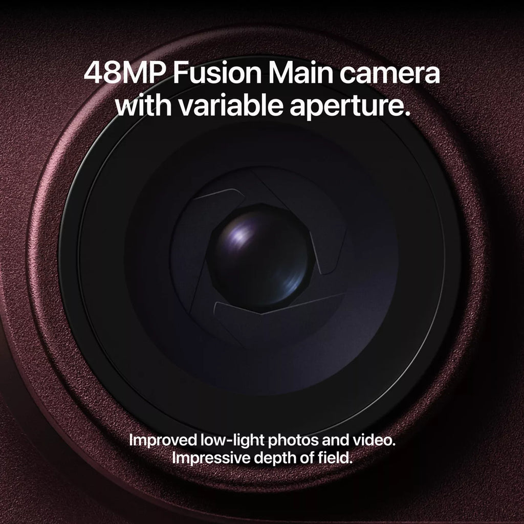 iPhone 18 Pro 48MP Fusion Main camera with variable aperture
