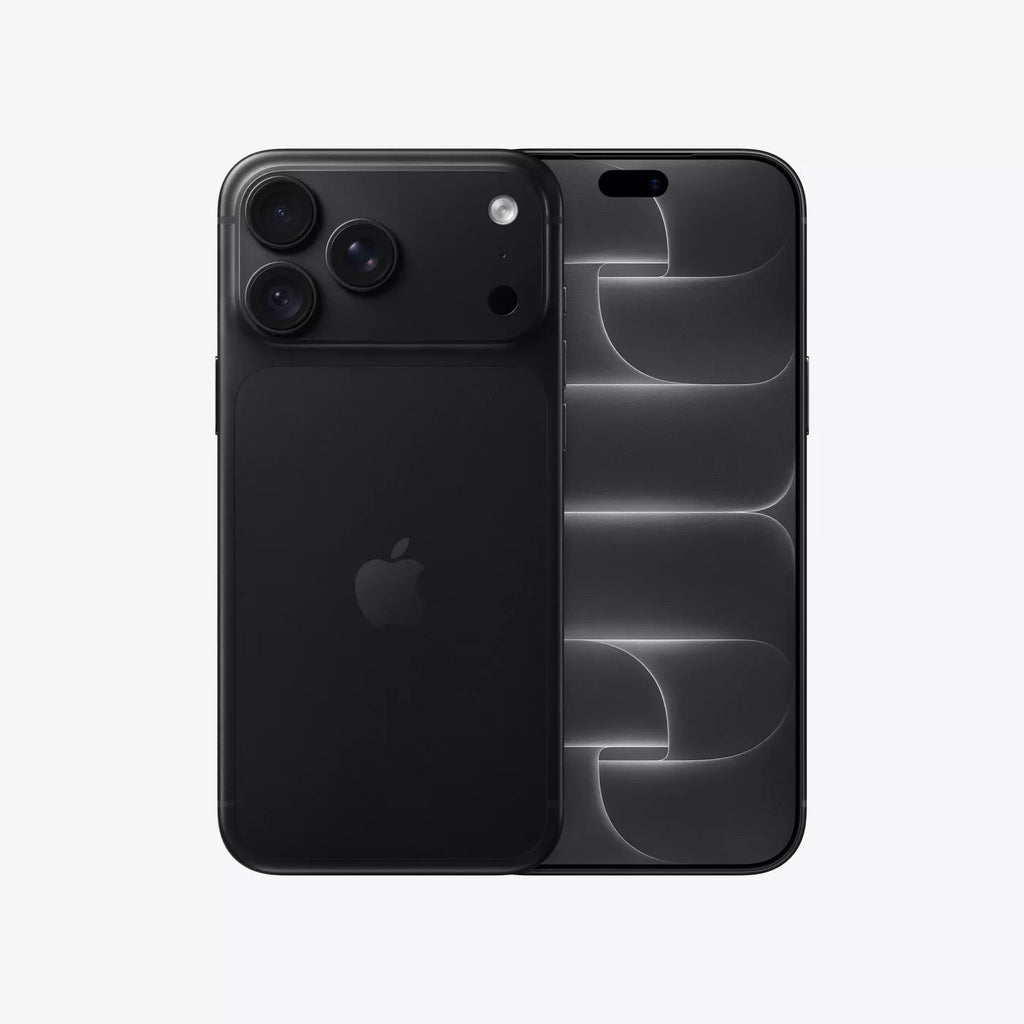 Apple iPhone 18 Pro Max 256GB in Black, front and back
