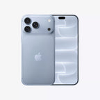 Apple iPhone 18 Pro Max 512GB in Glacier, front and back