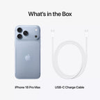 Apple iPhone 18 Pro Max 512GB in Glacier, what is in the box