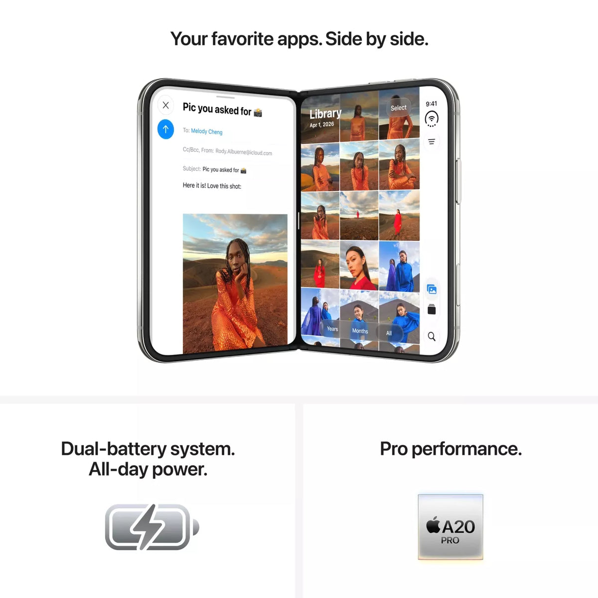 iPhone Duo Split View multitasking