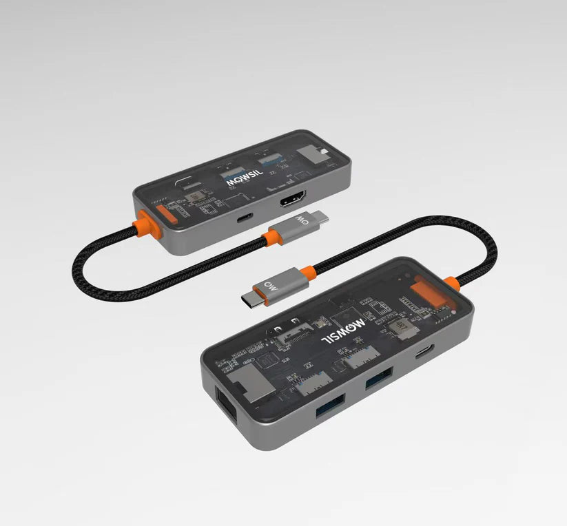 Mowsil 6-in-1 USB-C Hub