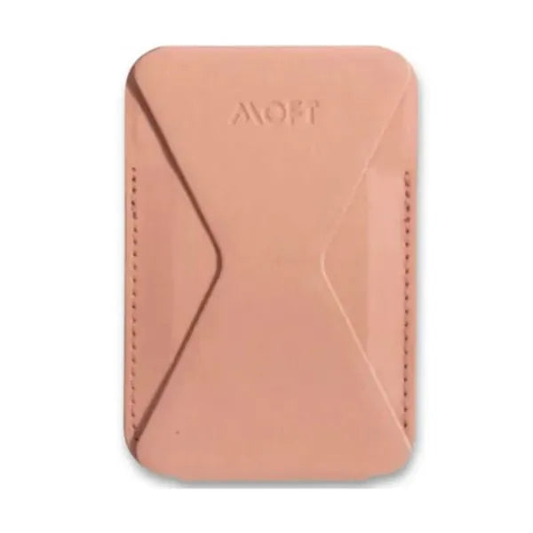 MOFT Trackable Snap-on Phone Stand & Wallet MOVAS Cherry Lacquer