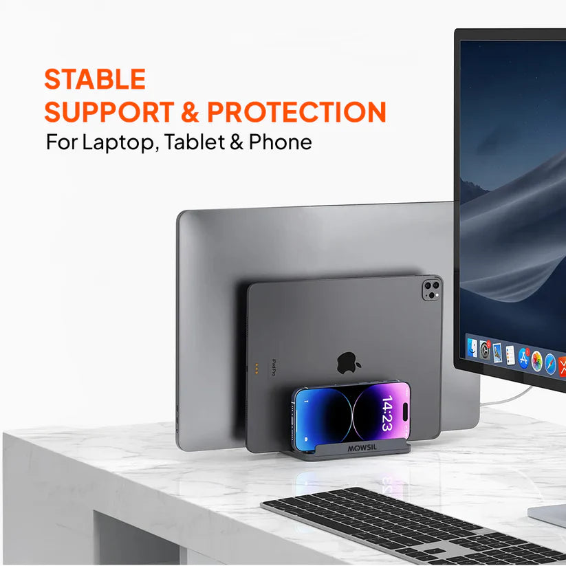 Mowsil Vertical Laptop Stand Mowsil Vertical Laptop Stand