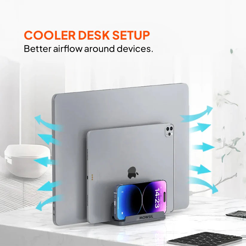 Mowsil Vertical Laptop Stand