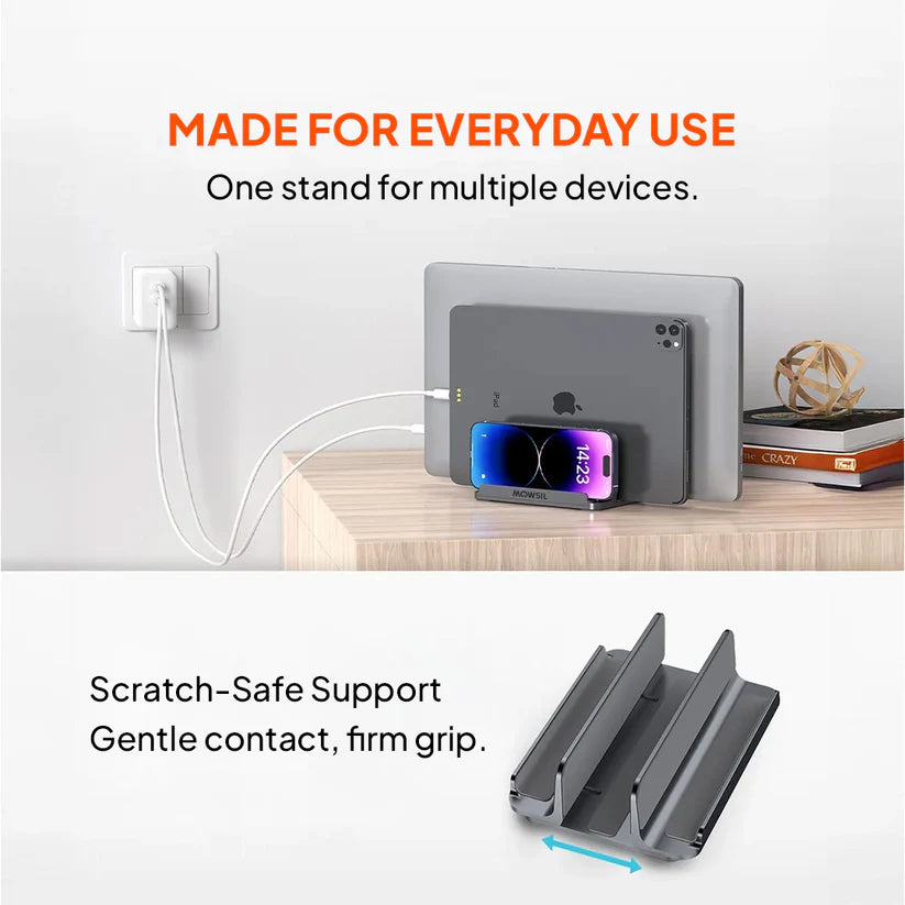 Mowsil Vertical Laptop Stand Mowsil Vertical Laptop Stand
