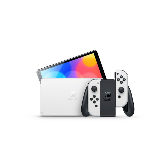 Nintendo Switch OLED Console with White Joy-Con