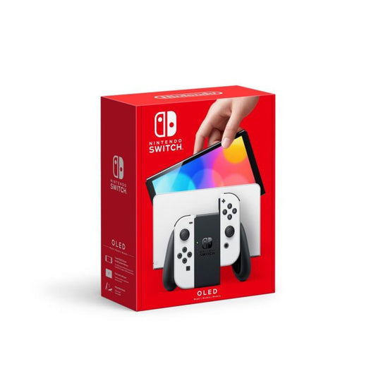 Nintendo Switch OLED Console with White Joy-Con