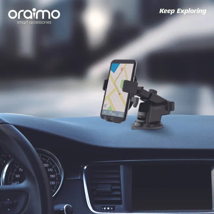 Oraimo Hydra 3 Stable Safe Car Mount Universal Phone Holder OCM-12 Oraimo Hydra 3 Stable Safe Car Mount Universal Phone Holder OCM-12