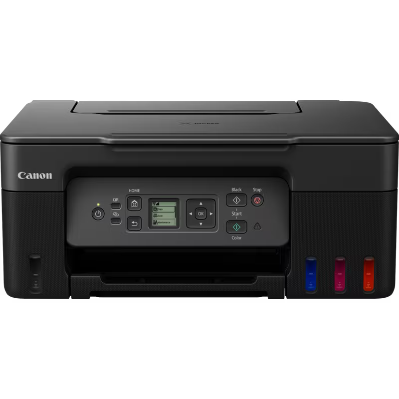 Canon PIXMA G3470 Series Printer Black – wireless refillable ink tank printer available in Doha, Qatar.