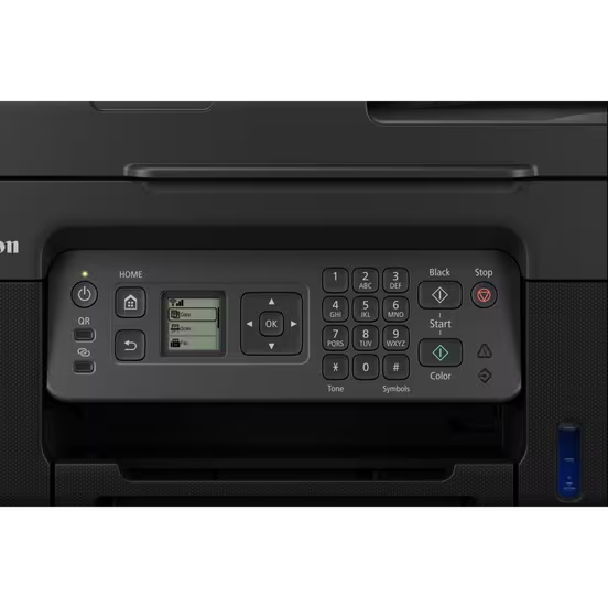 طابعة كانون بيكسما G4470 اللاسلكية الملونة المتكاملة القابلة لإعادة التعبئة ميجا تانك باللون الأسود