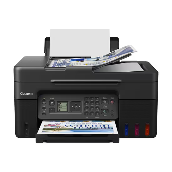 Canon PIXMA G4470 Wireless Colour All-in-One Refillable MegaTank Printer Black – available for delivery in Doha, Qatar.