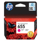 HP 655 Magenta Original Ink Advantage Cartridge