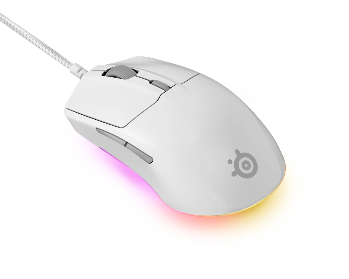 SteelSeries Rival 3 WL Gen 2 Gaming Mouse – White SteelSeries Rival 3 WL Gen 2 Gaming Mouse – White