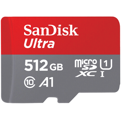 SanDisk 512GB Ultra UHS-I microSDXC Memory Card