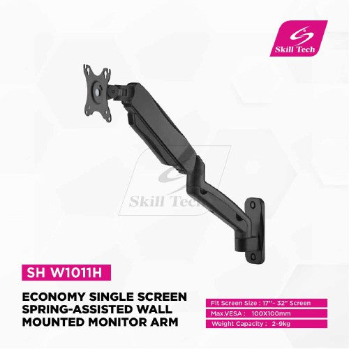 Skill Tech SH-W1011H Gas Spring Monitor Mount