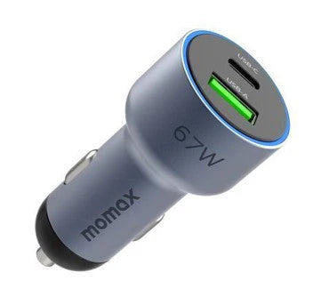 Momax MoVe Dual Port Car Charger 67W