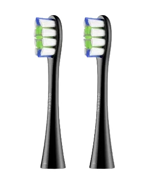Oclean Professional Clean Brush Head (2-pk) Black Color Oclean Professional Clean Brush Head (2-pk) Black Color