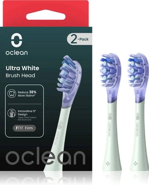 Oclean Ultra White UW01 Brush Head (2-pk) Green Color