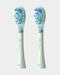 Oclean Ultra Gum Care UG01 replacement brush heads 2-pack in green, available in Qatar
