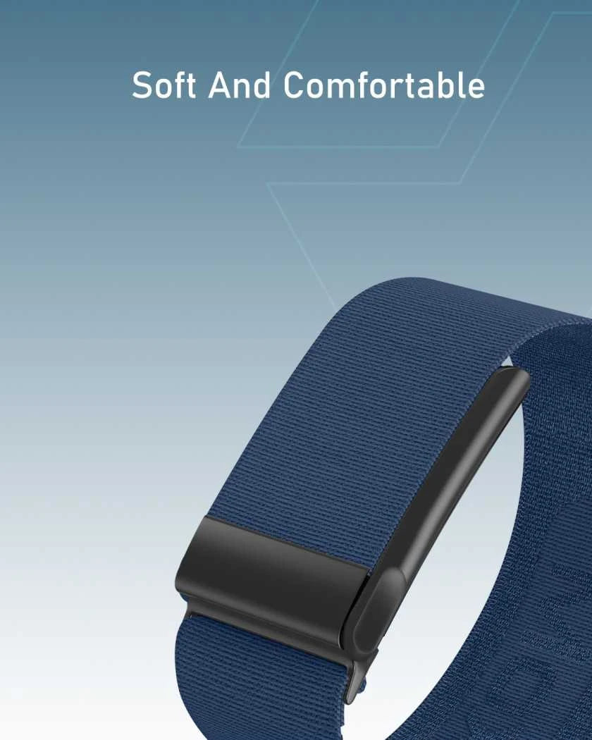 Moxedo Fit-Weave Whoop 5.0 Nylon Braided Band – Navy Blue / Whoop Peak