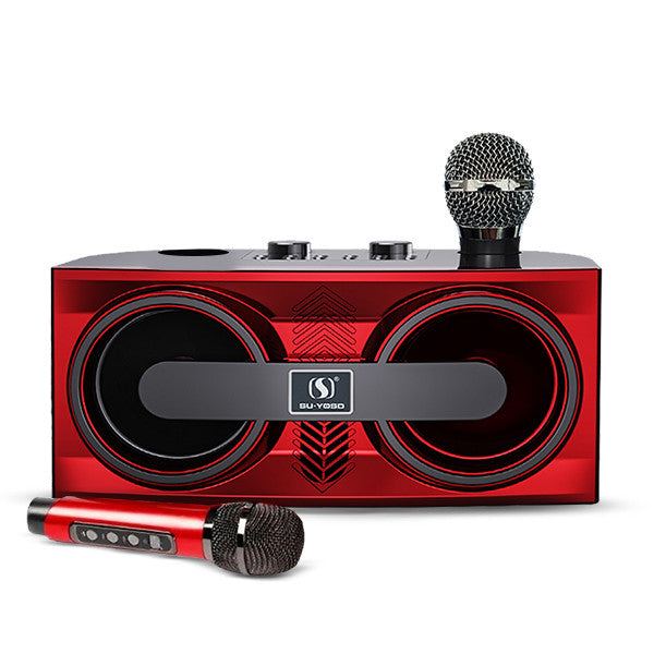 Smartberry M25 Karaoke Speaker with Wireless USB & Micro SD Support - Red Smartberry M25 Karaoke Speaker with Wireless USB & Micro SD Support - Red