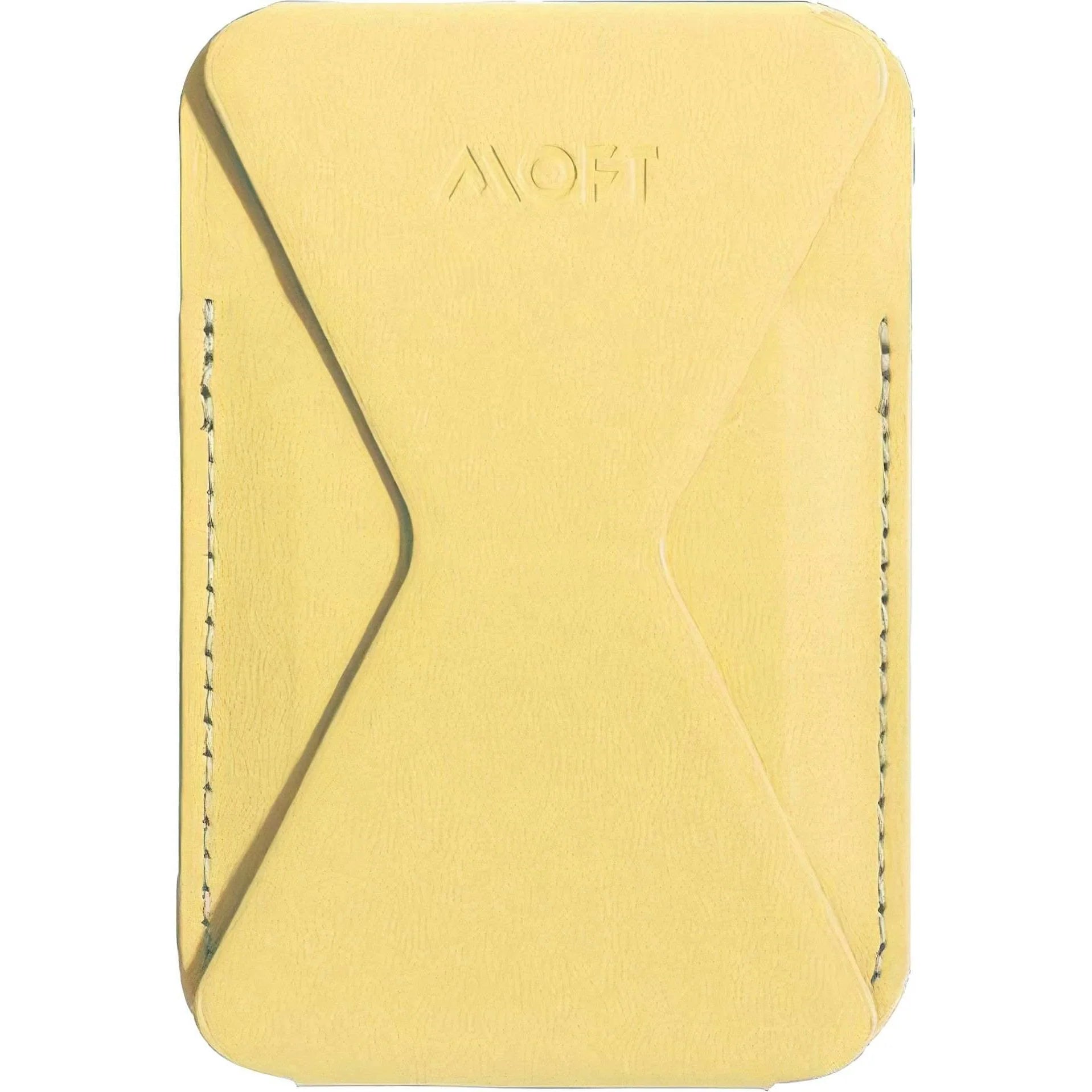 MOFT Snap-on Phone Stand & Wallet – Panna Cotta